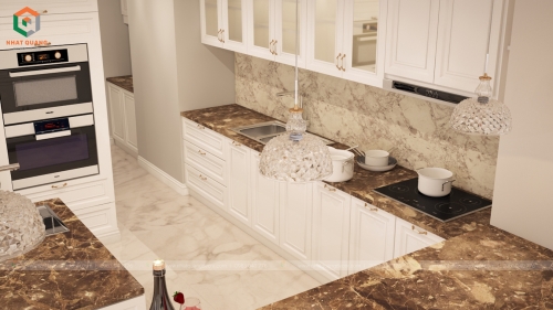 Thiết kế nội thất căn hộ 1501A tại dự án Vincom Center - Nguyễn Chí Thanh - Hà Nội